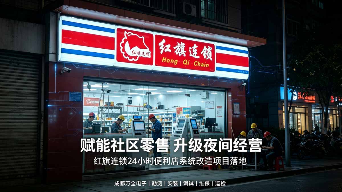 红旗连锁24小时云值守便利店
